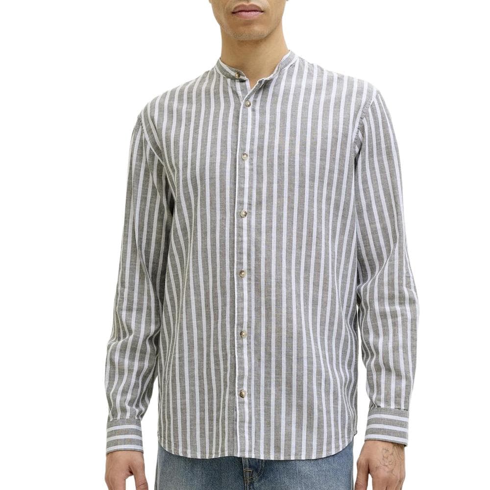 Chemise Verte/Blanche Homme Jack & Jones Jjesummer 1
