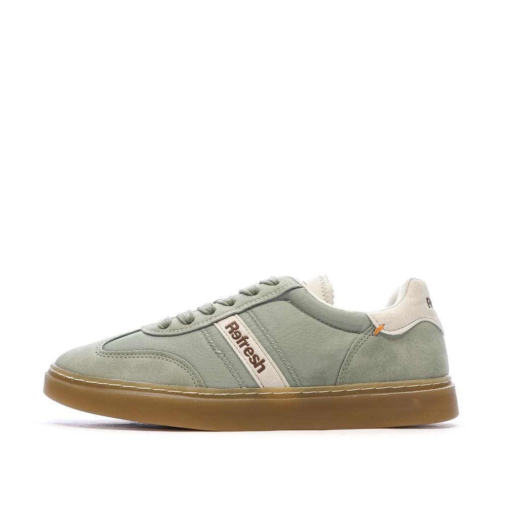 Baskets Kaki Femme Refresh 172433 1