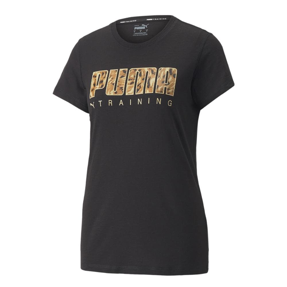 T-shirt Noir Femme Puma Performance Logo Fill 1
