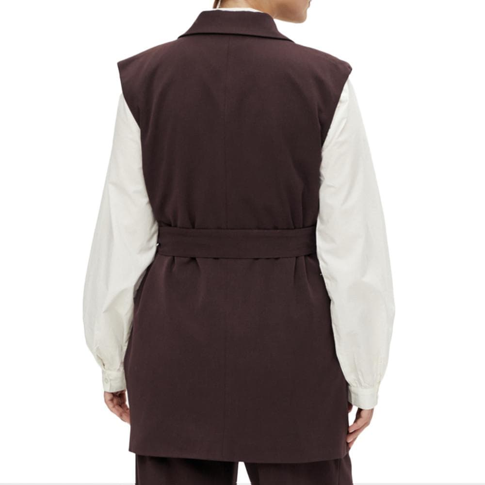 Cardigan Marron Femme Mamalicious Lora 2