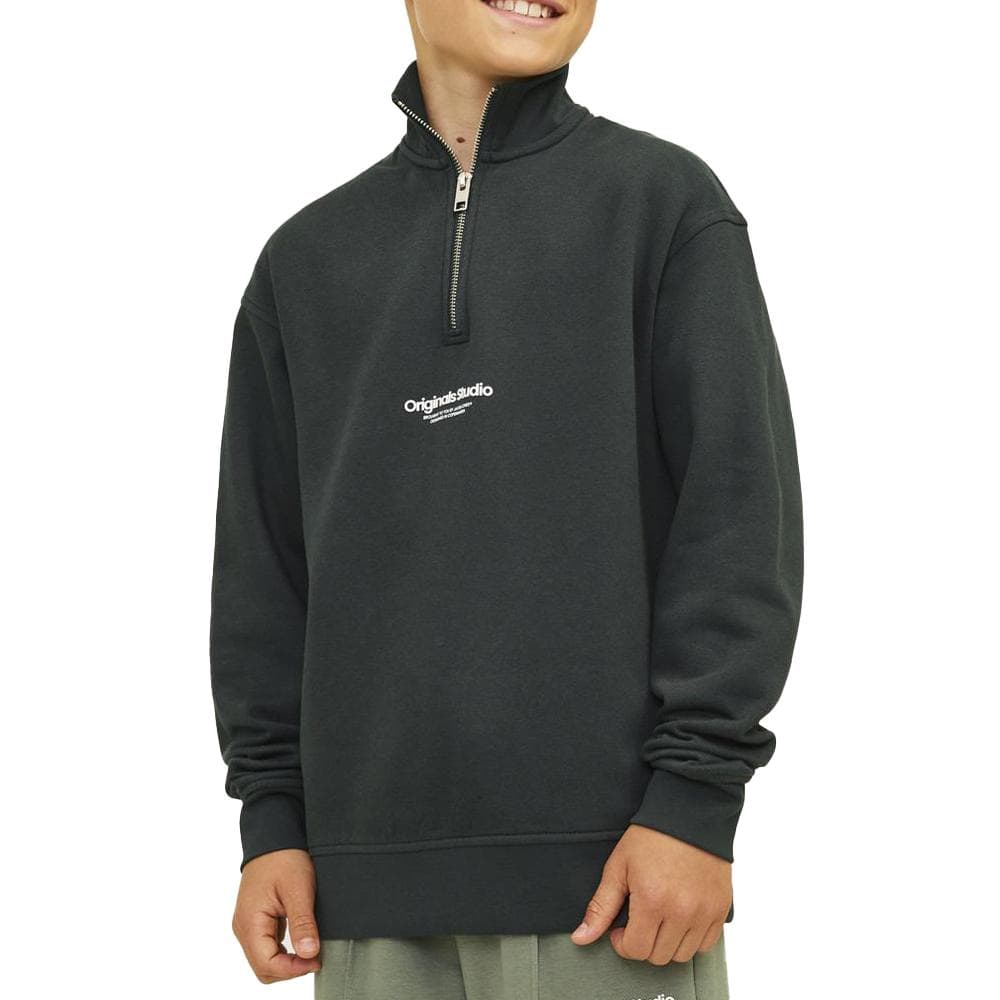 Sweat Vert Foncé Garçon Jack & Jones Vesterbro 1