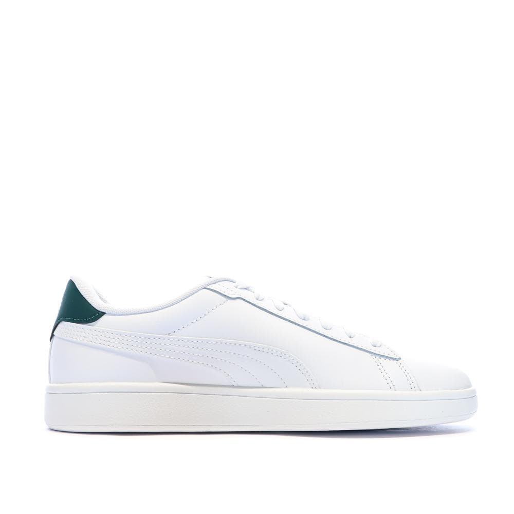 Baskets Blanches/Vertes Homme Puma Smash 3.0 L 2