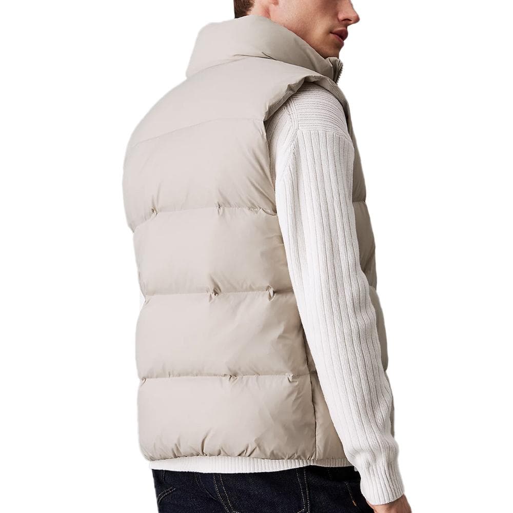 Doudoune sans manches Beige Homme Calvin Klein Jeans Vest 2