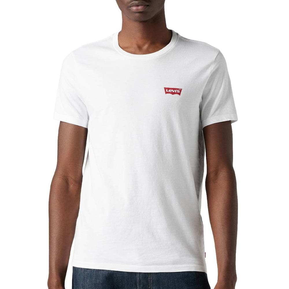 Lot de 2 T-shirts Blanc/Marine Homme Levi's Slim Fit 2