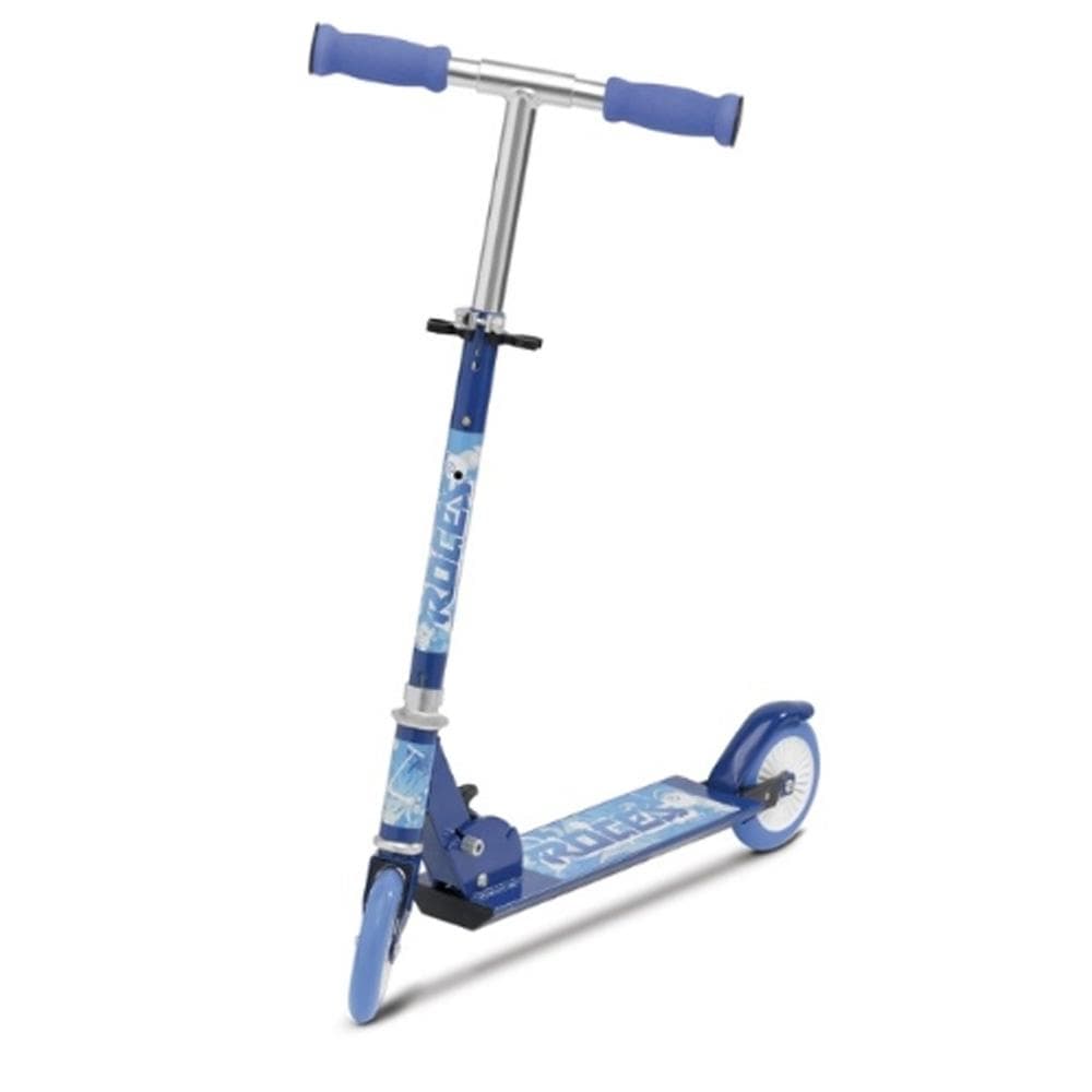 Trottinette Bleu/Marine Mixte 125mm 1