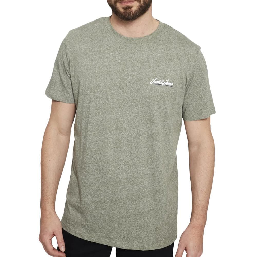 T-shirt Kaki Homme Jack & Jones Htons 1