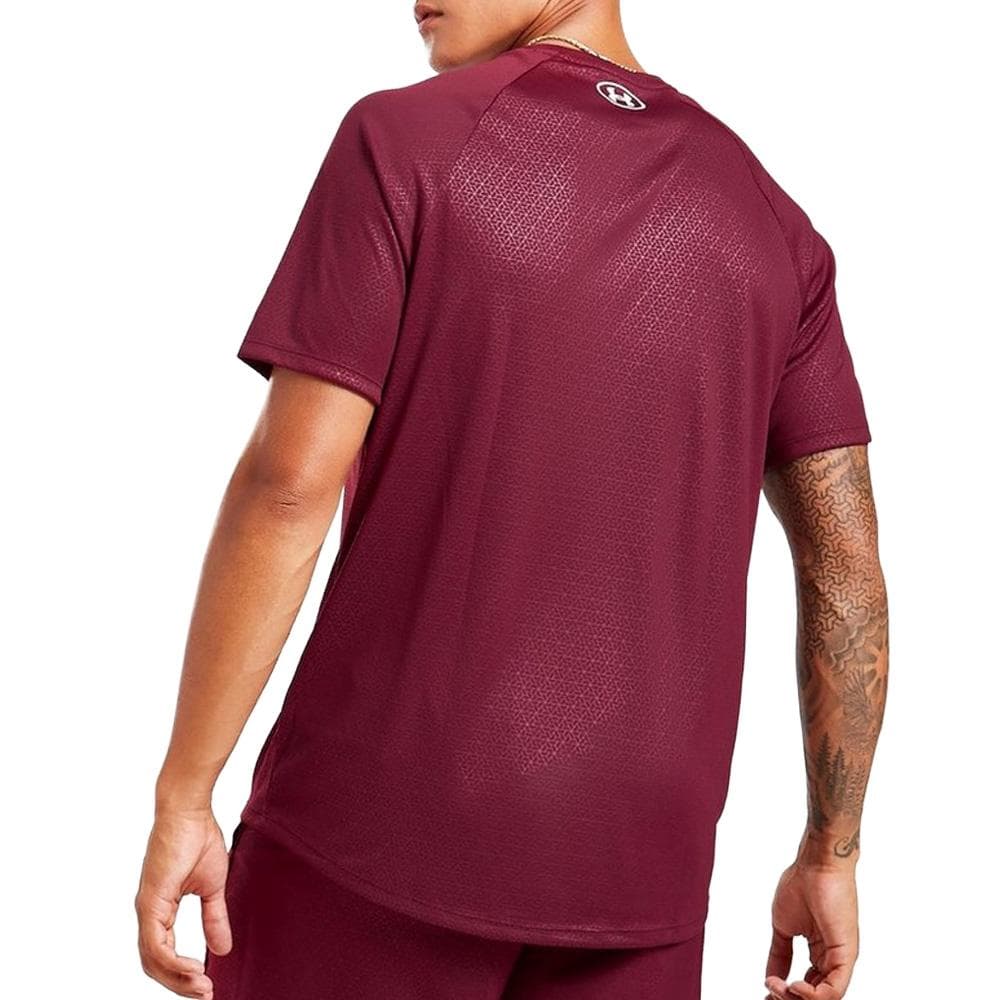 T-Shirt Rouge Homme Under Armour 1372530 2