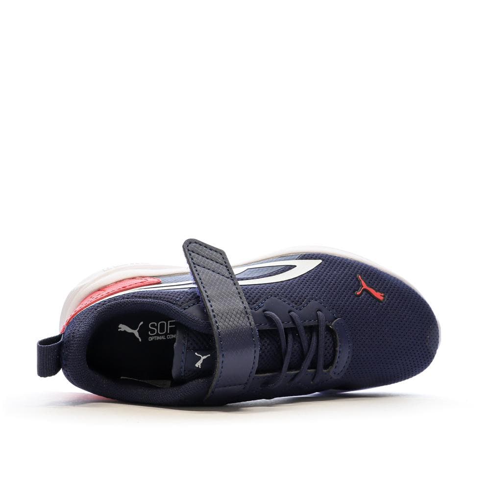Baskets Marine/Rouge Garçon Puma All-day Active 4