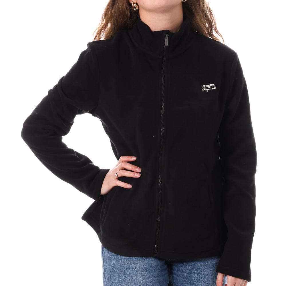Polaire Zippé Noir Femme Lee Cooper Ozaya 1