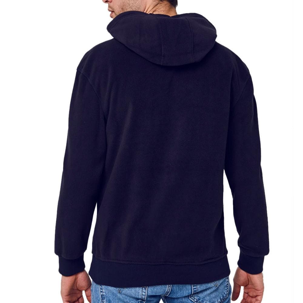 Sweat à capuche Marine Homme Schott Micro Polar 2
