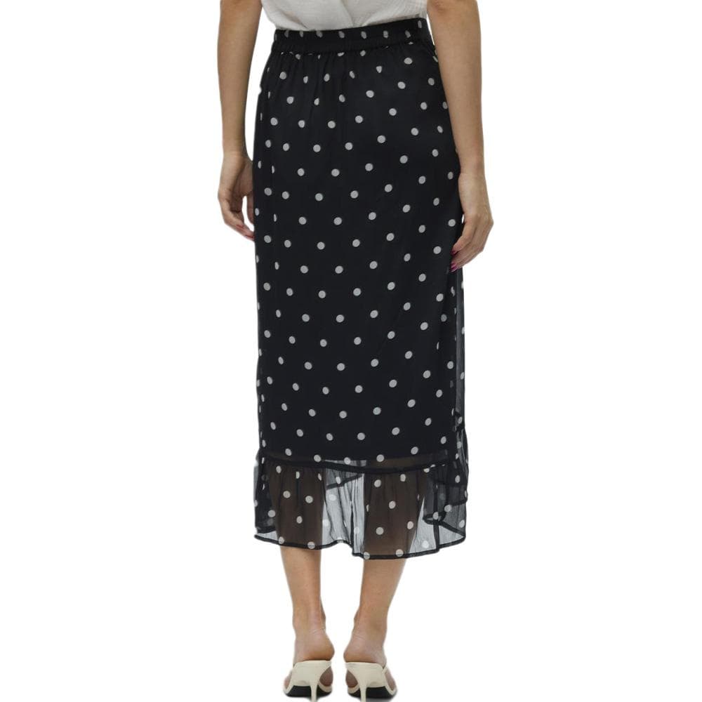 Jupe Noir à Pois Femme Vero Moda Smilla 2