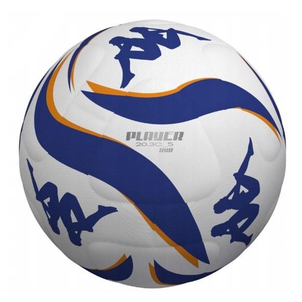 Ballon de football Blanc/Bleu Kappa Player 1