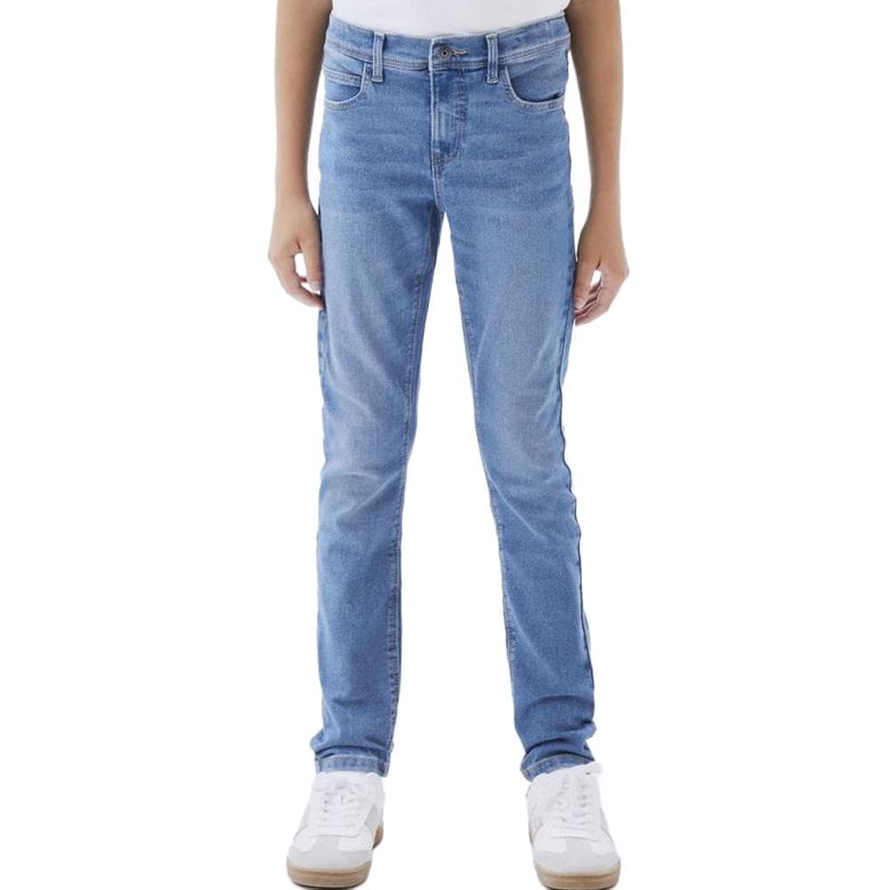 Jean Slim Bleu Fille Name it Theos 1