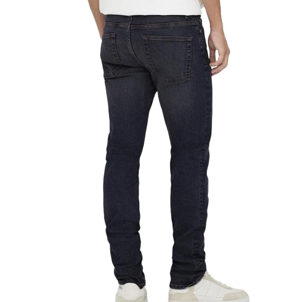 Jean Slim Noir Homme Only & Sons Loom 2