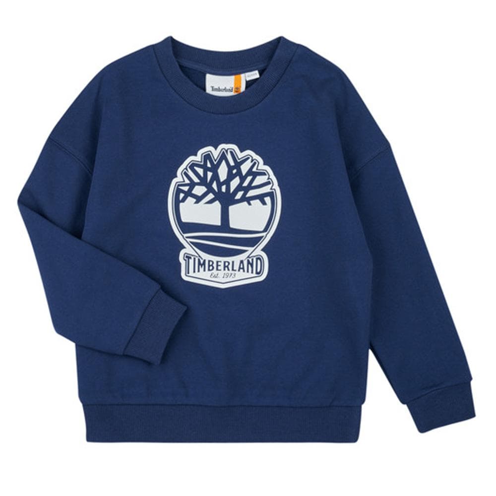 Sweat Bleu Garçon Timberland T60444/84N-CD 1