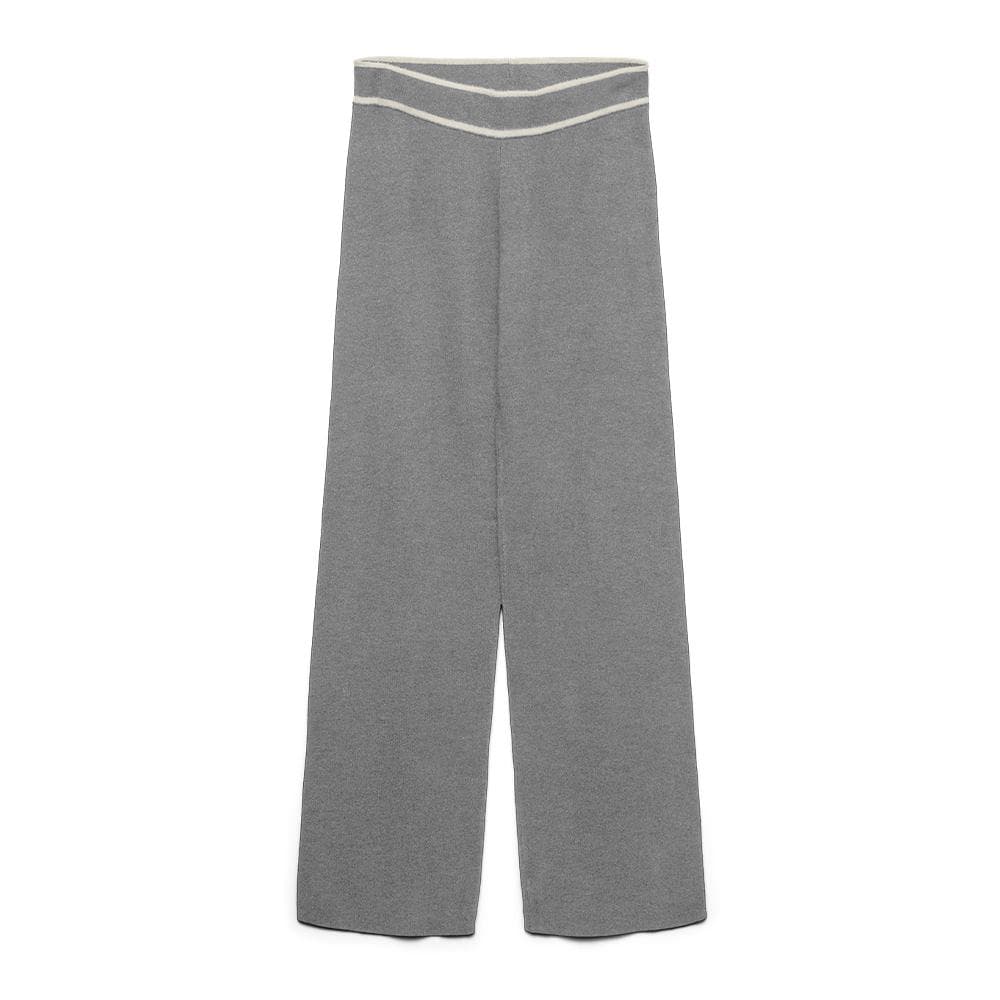 Pantalon fluide Gris Femme Vero Moda Contrast 1