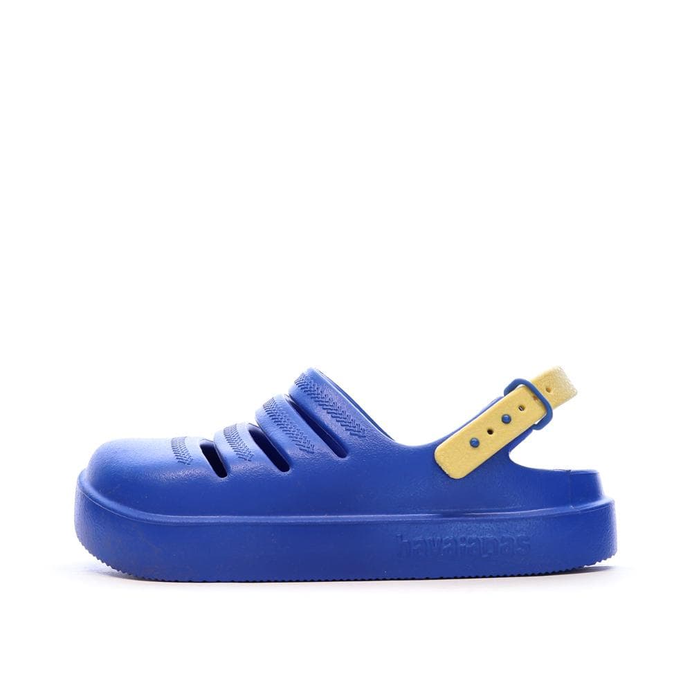 Sandales Bleu/Jaune Garçon/Fille Havaianas Clog 1