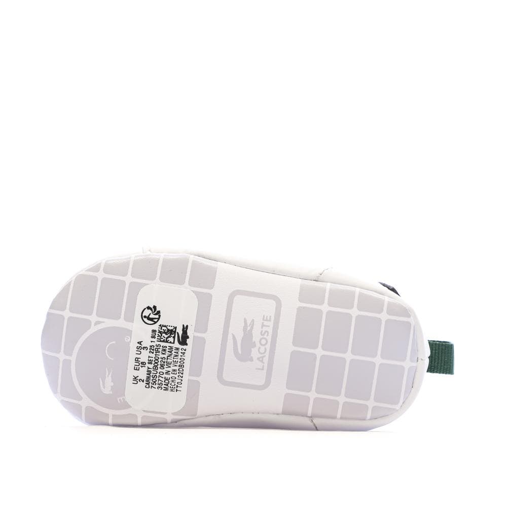 Baskets Blanches Bébé Lacoste Carnaby Set 225 5