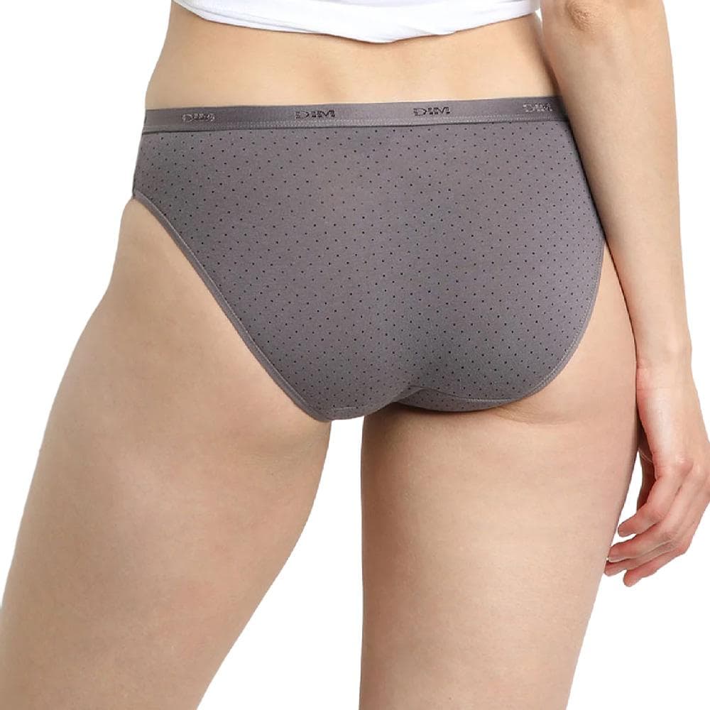 X3 Culottes Noir/Gris Femme Dim Les Pockets Coton 3