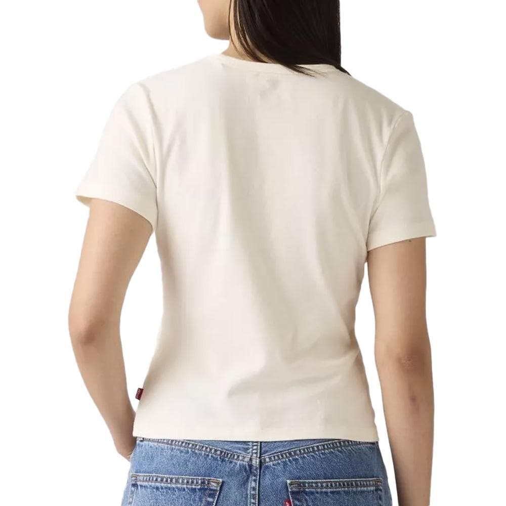 T-Shirt Blanc Femme Levi's Graphic Rickie 2