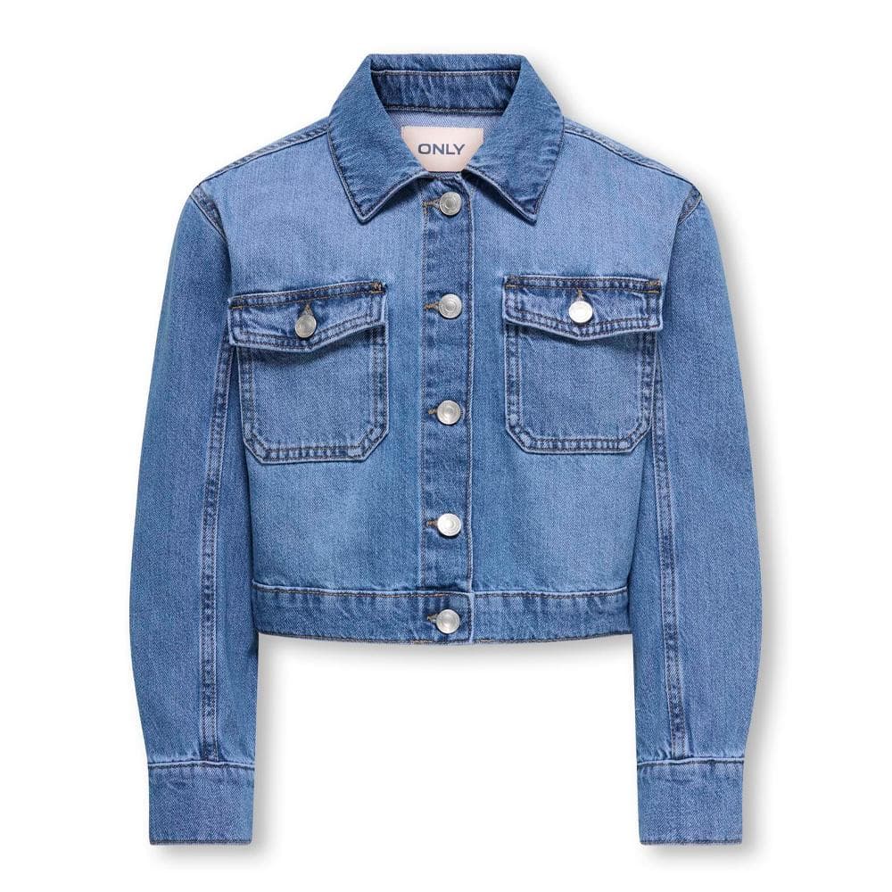 Veste en jean Bleu fille Kids ONLY Koglumi 1