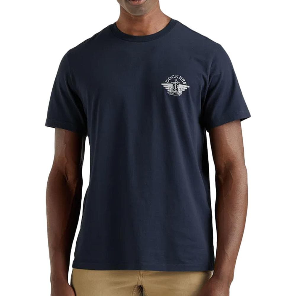 T-shirt Marine Homme Dockers Graphic 1