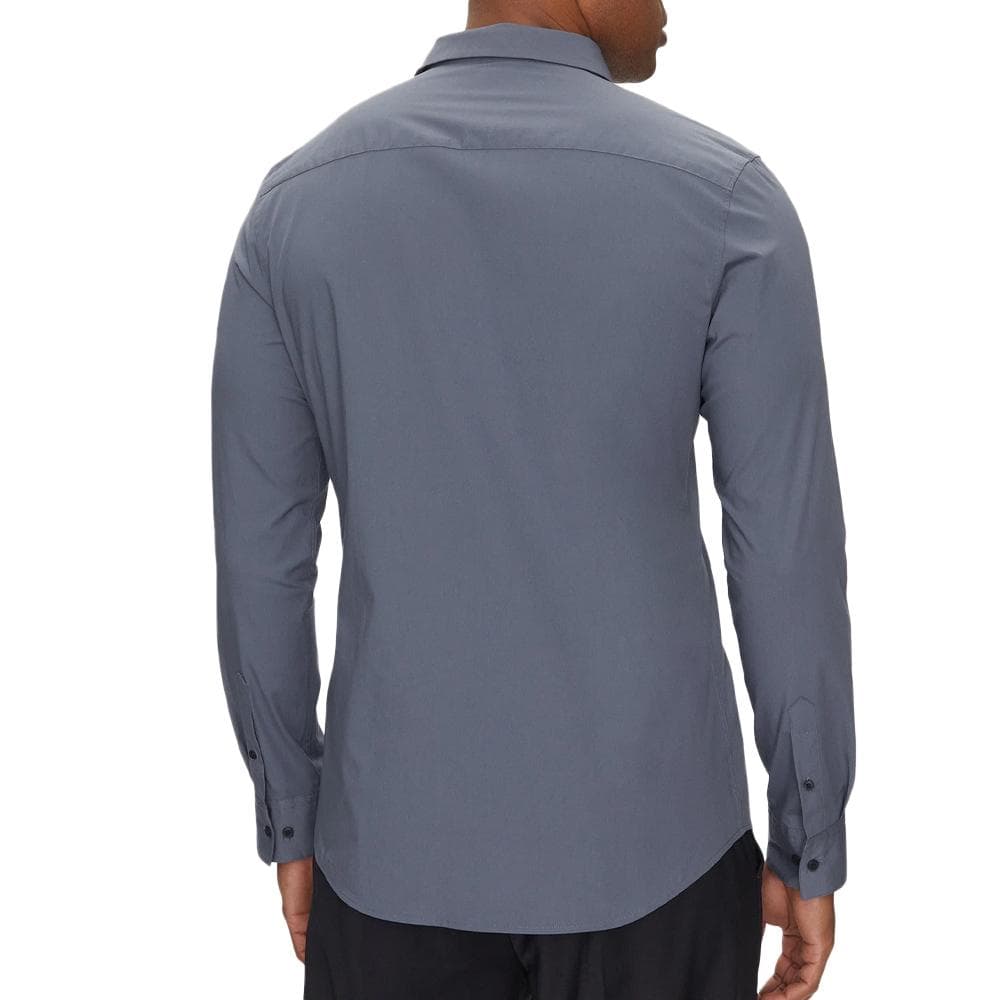 Chemise Gris Foncé Homme Calvin Klein Jeans Solid 2