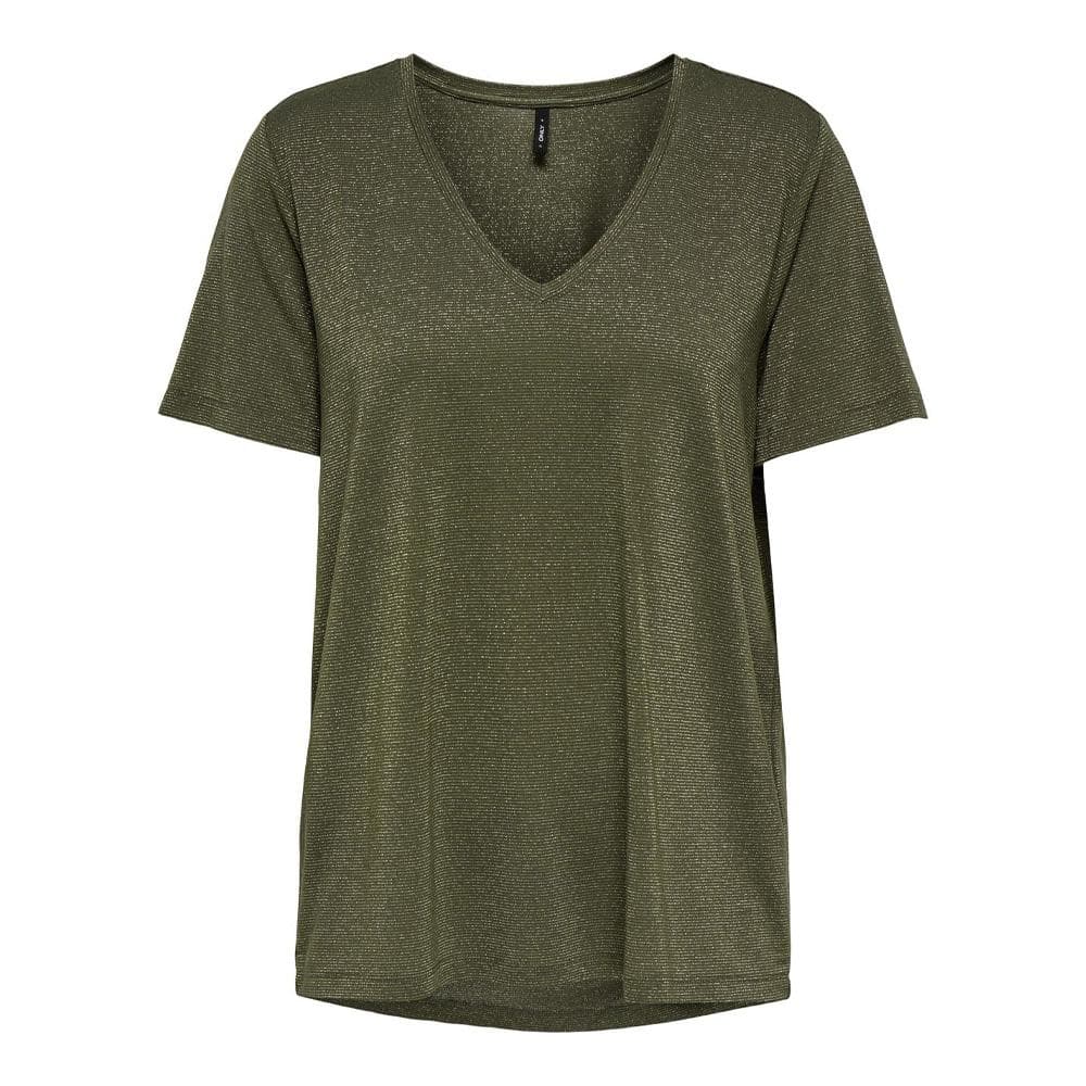 T-shirt Kaki Femme Only Harly 1