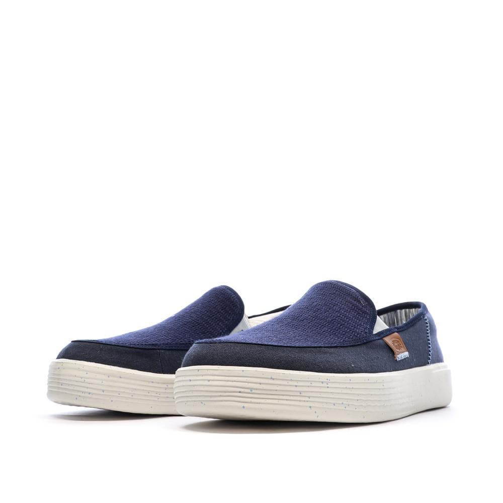 Chaussures Marine Homme Hey Dude 40726 Bone 6
