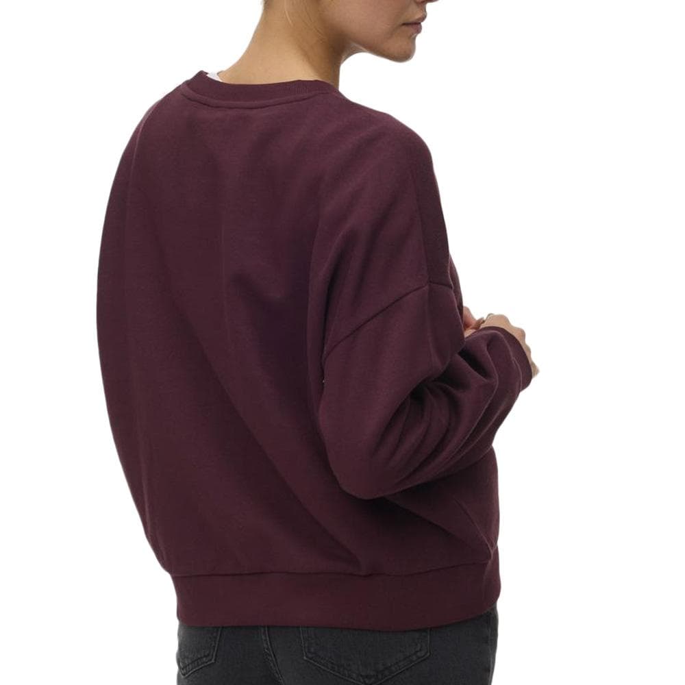 Sweat Bordeaux Femme Vero Moda Vmlotte Trina 2