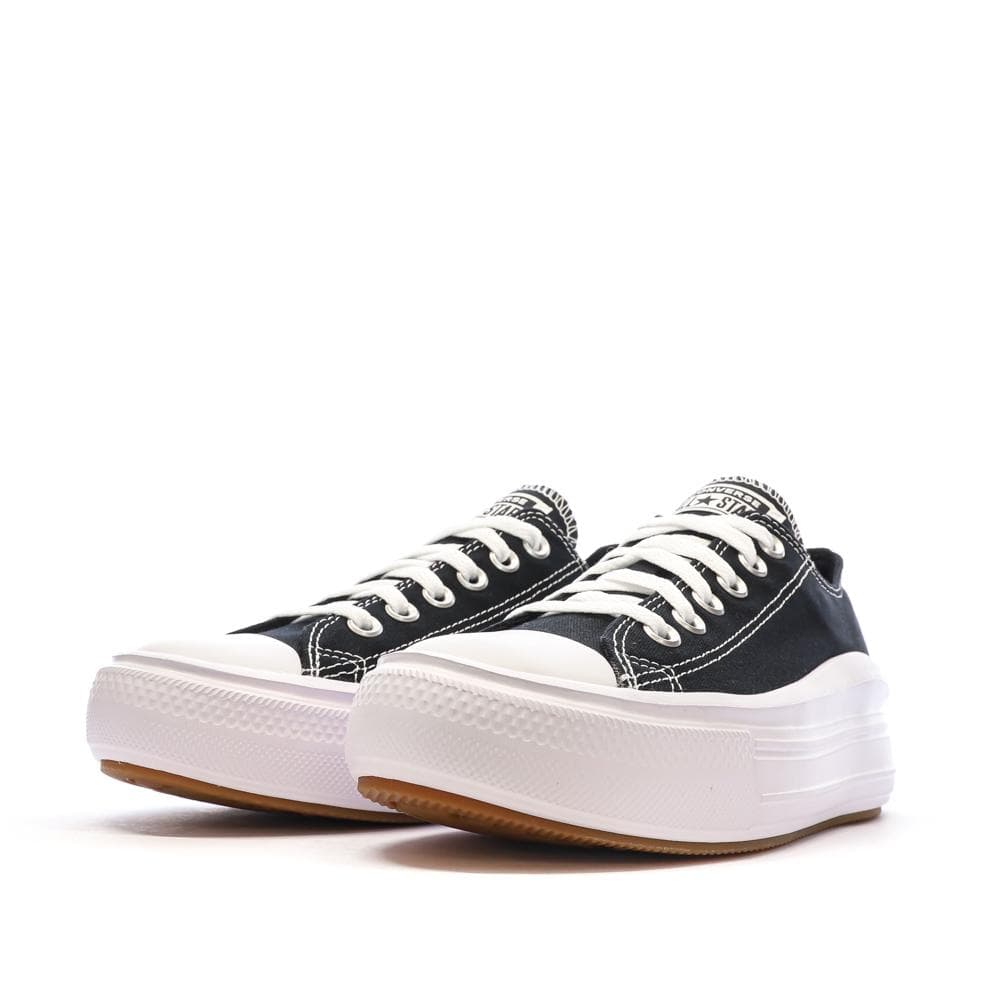 Baskets Noires Femme Converse All Star Move Platform 6
