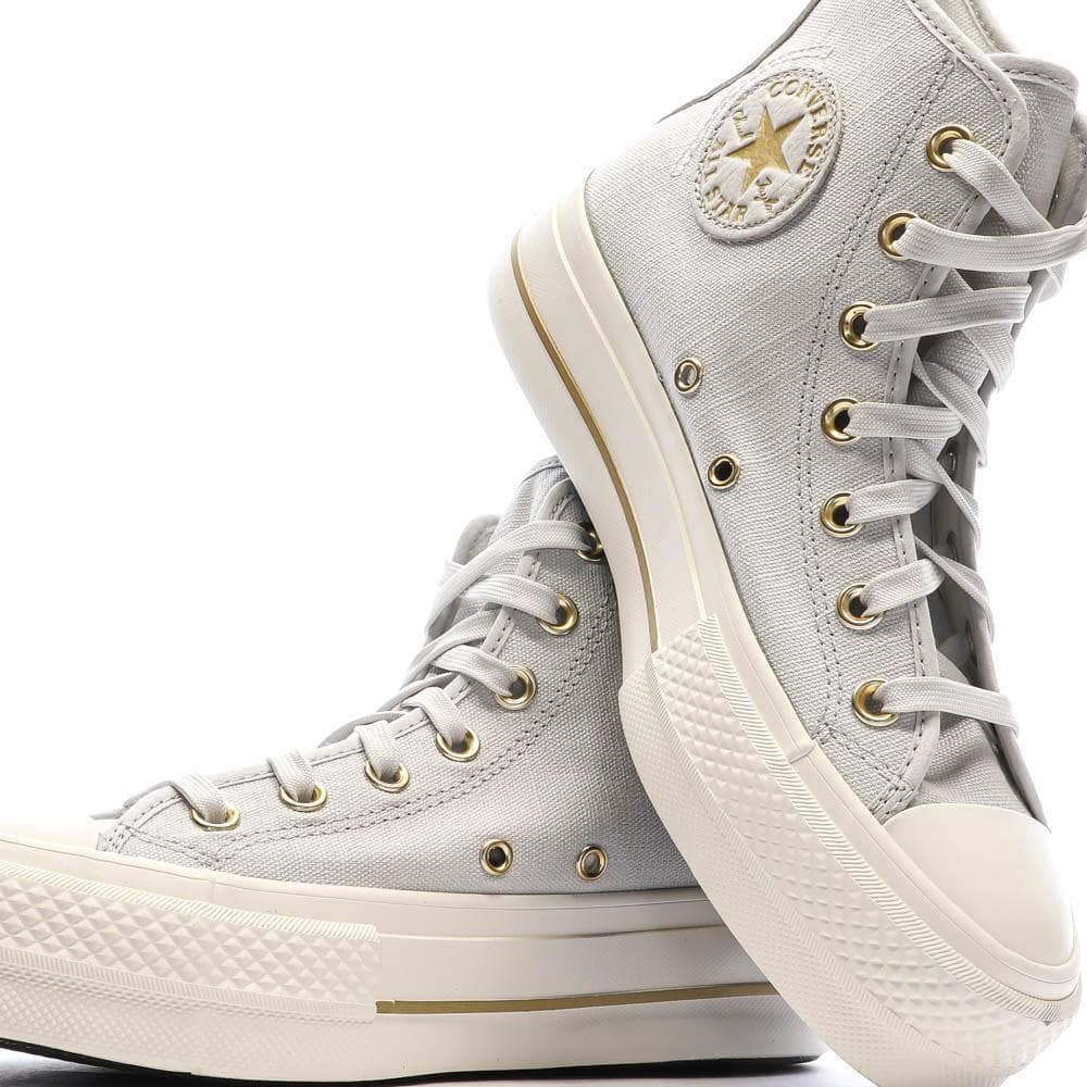 Baskets Bleu Ciel Femme Converse Lift Platform Tailored Lines 7
