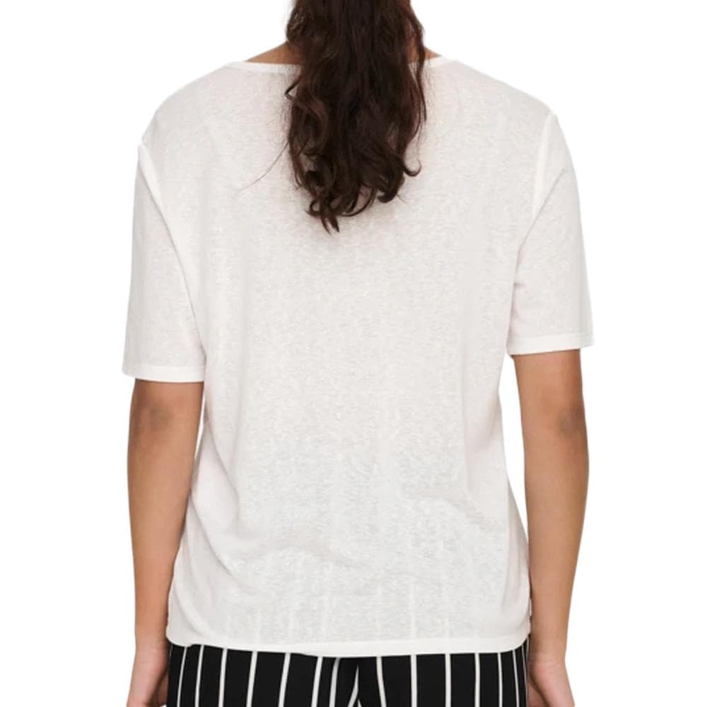 T-shirt Blanc Femme JDY Faustina 2