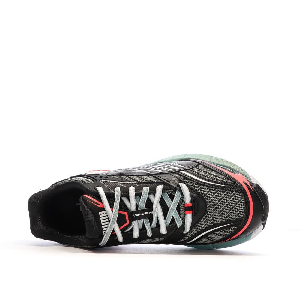 Baskets Noires/Blanc/Rouge Homme Puma Velophasis 4