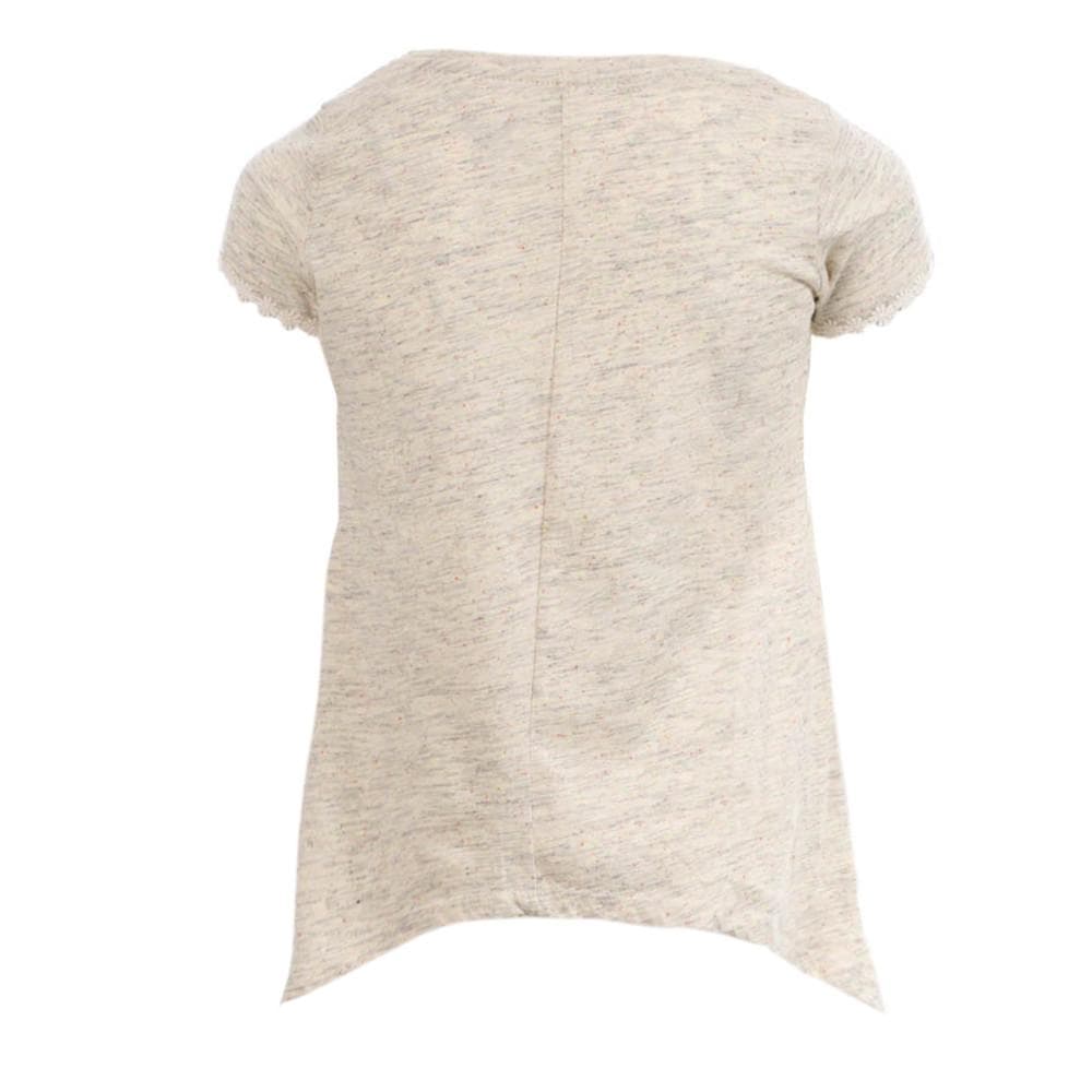 T-shirt Écru Fille Teddy Smith Tolevie 2