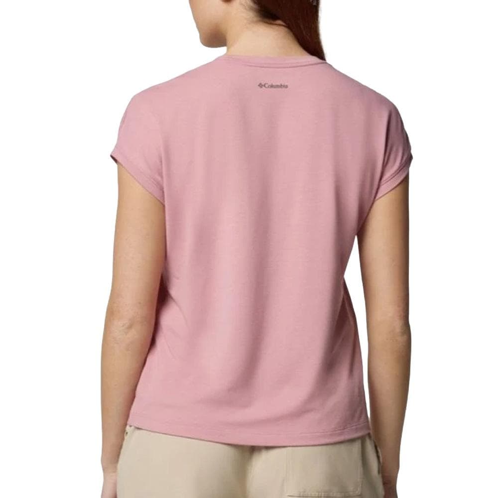 T-Shirt Rose Femme Columbia Boundless Trek 2