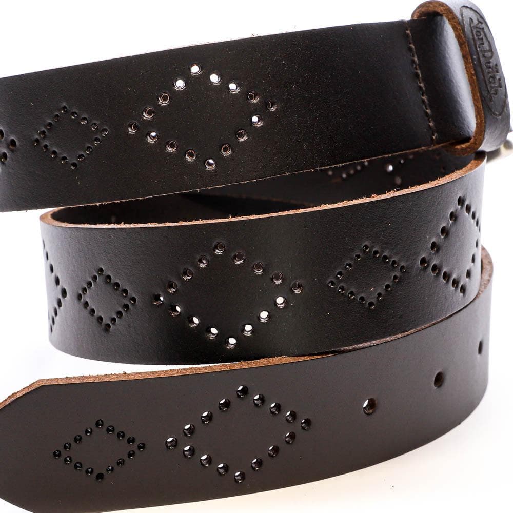 Ceinture Marron Foncé Femme Von Dutch CHARMS - T 2