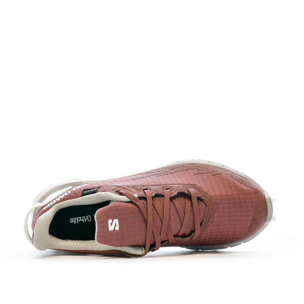 Chaussures de Trail Rouge/Blanche Femme Salomon Alphacross 4 4