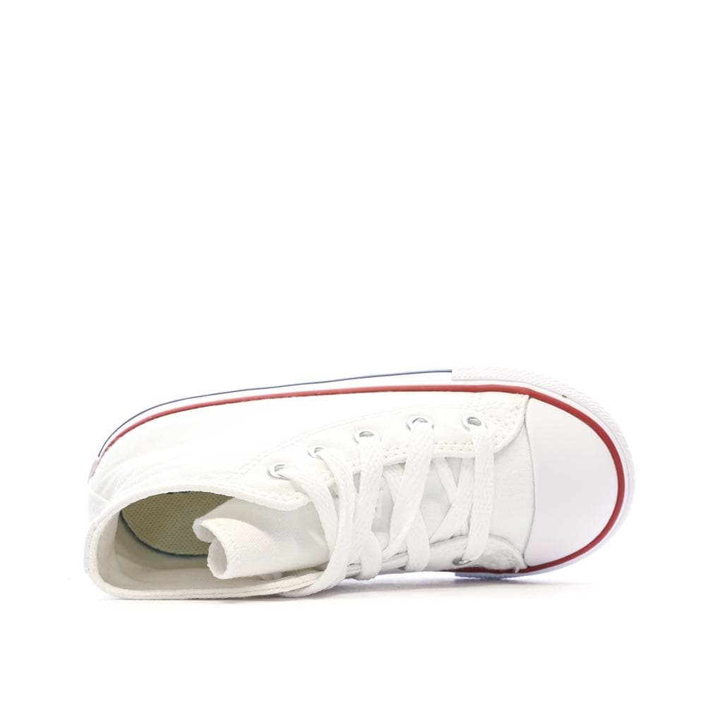 Baskets Blanches Garçon/Fille Converse Chuck Taylor All Star 7J253C 4