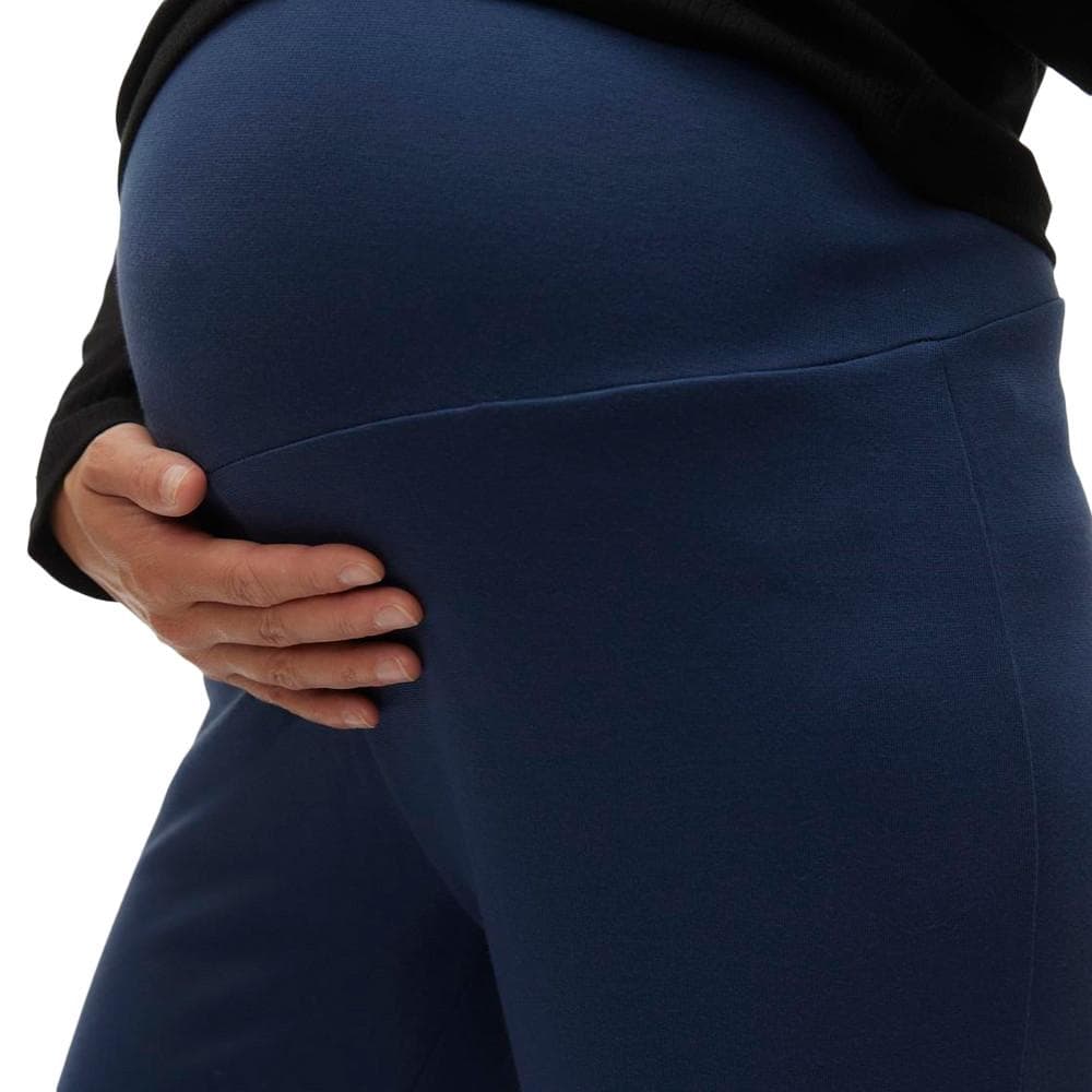 Pantalon de Grossesse Marine Femme Mamalicious Wide 3