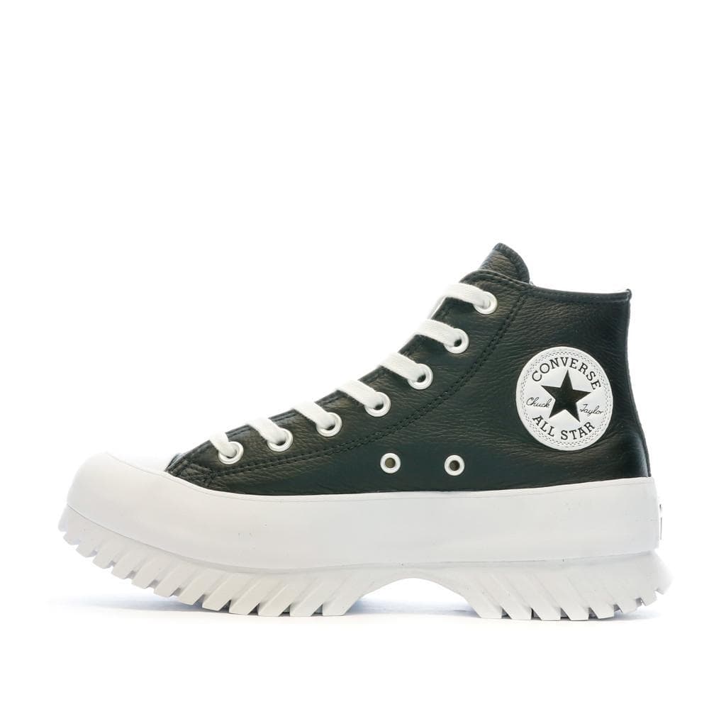 Baskets Noir Femme Converse Lugged 1