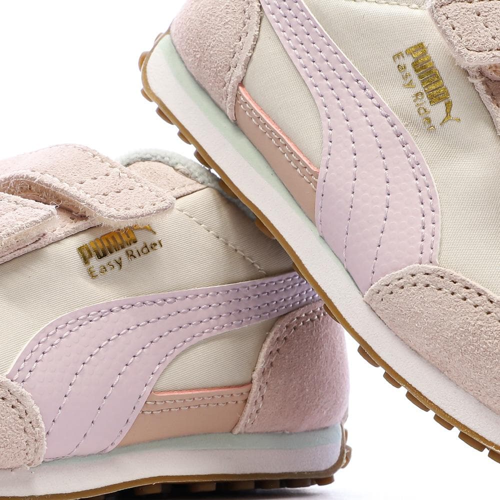Baskets Beige/Rose Fille Puma Easy Rider Kids 7