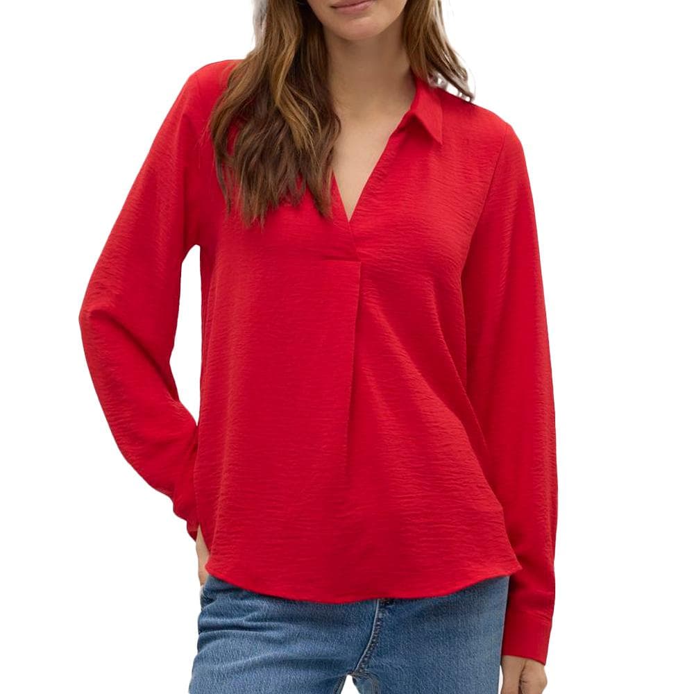 Blouse Rouge Femme Vero Moda Malva 1