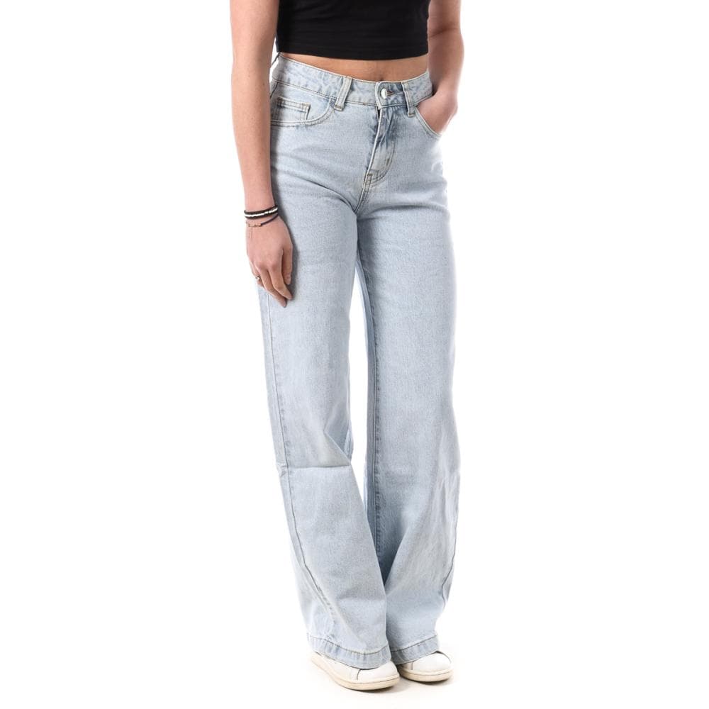 Jean Droit Bleu Femme Monday Premium 603 1