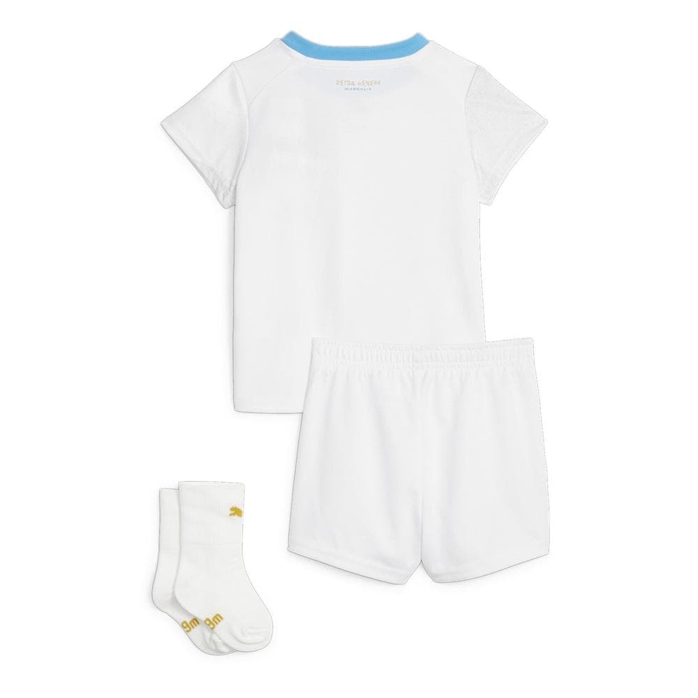 OM Mini-Kit Domicile Blanc Garçon Puma 2023/2024 2