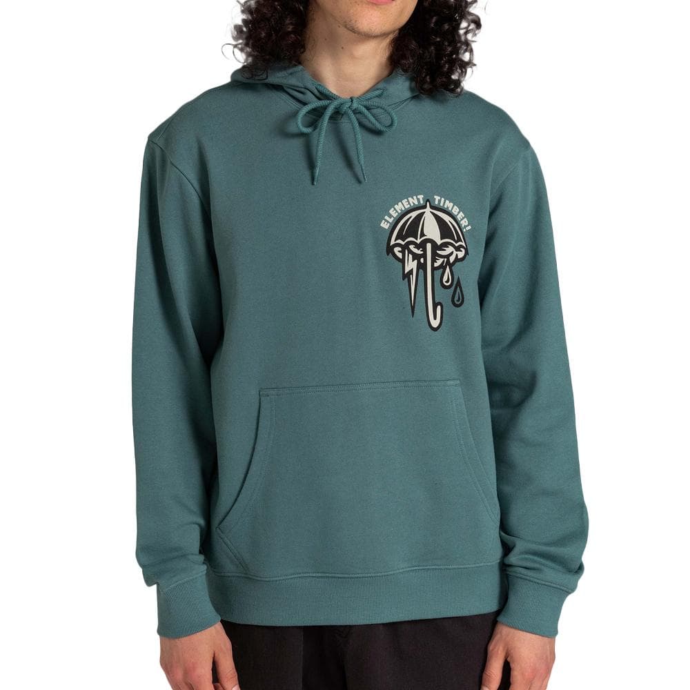 Sweat Vert Homme Element Angry Clouds 1