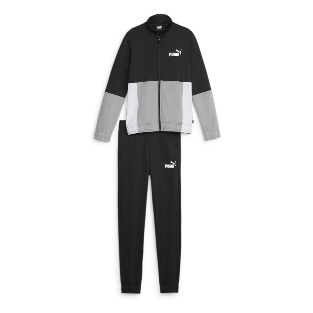 Survêtement Noir/Gris Garçon Puma Colorblock 1
