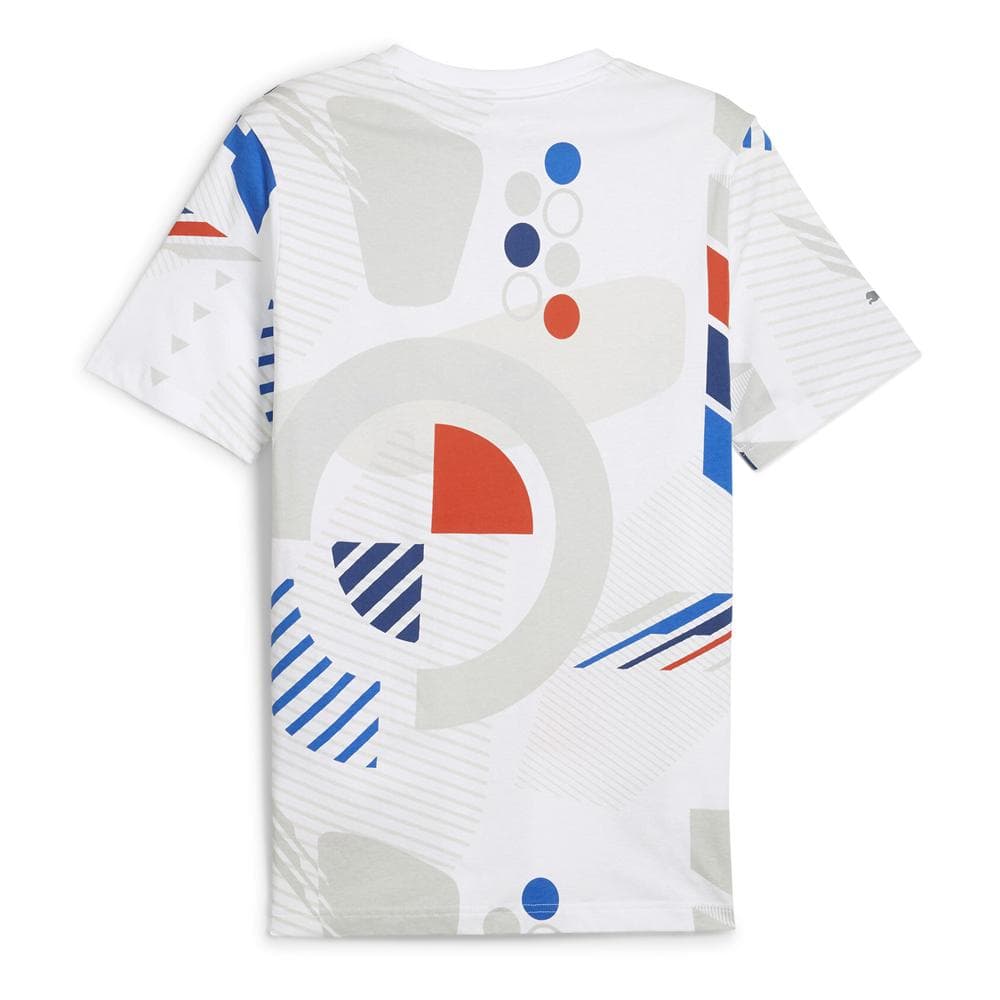 T-shirt Blanc/Bleu/Rouge Homme Puma 624153 1
