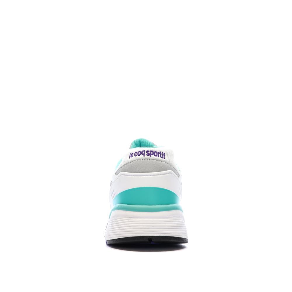 Baskets Blanche/Verte/Violet Homme Le Coq Sportif Lcs R1100 Nineties 3