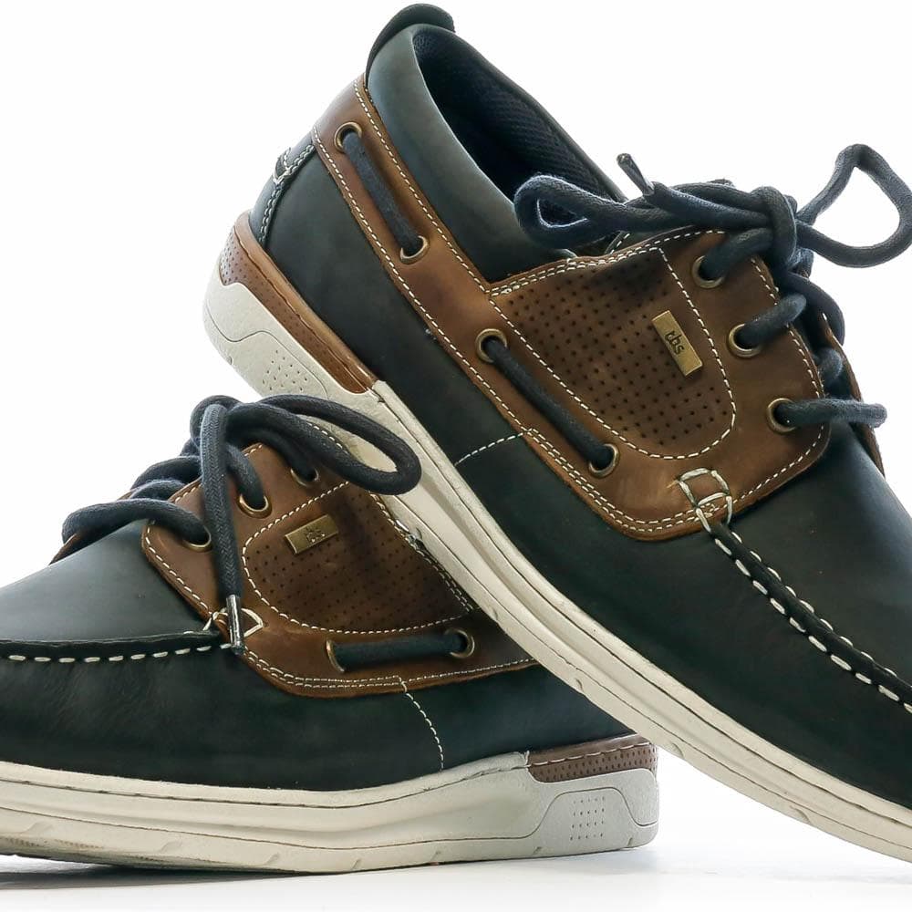 Chaussures bateaux Marine/Marron Homme TBS MATBOAT 7